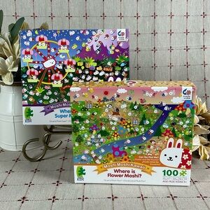 Moshi Moshi Kawaii Where is Flower Moshi? Where is Super Moshi? Jigsaw Puzzles